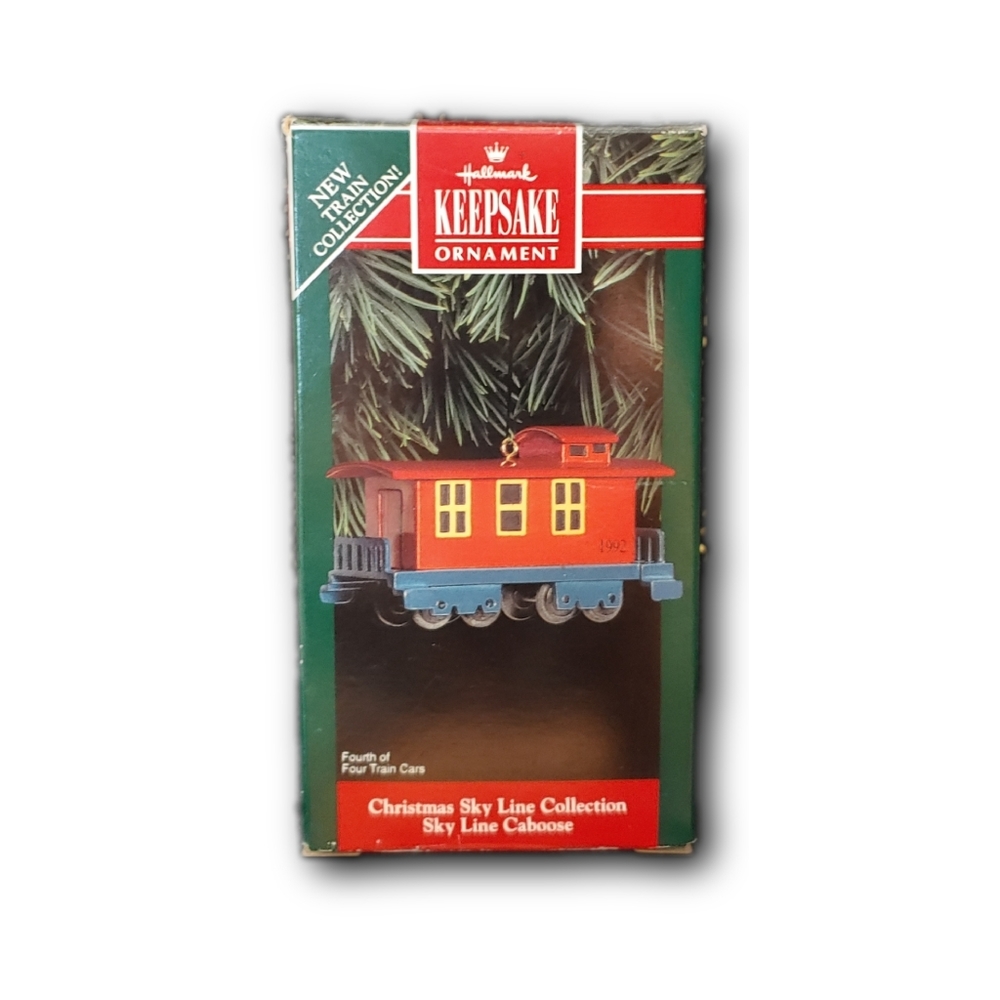 VTG! Hallmark 1992 Sky Line "Caboose"